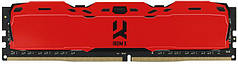 Оперативна пам'ять GoodRam DDR4 16GB 3200MHz (IR-XR3200D464L16A/16G) Red