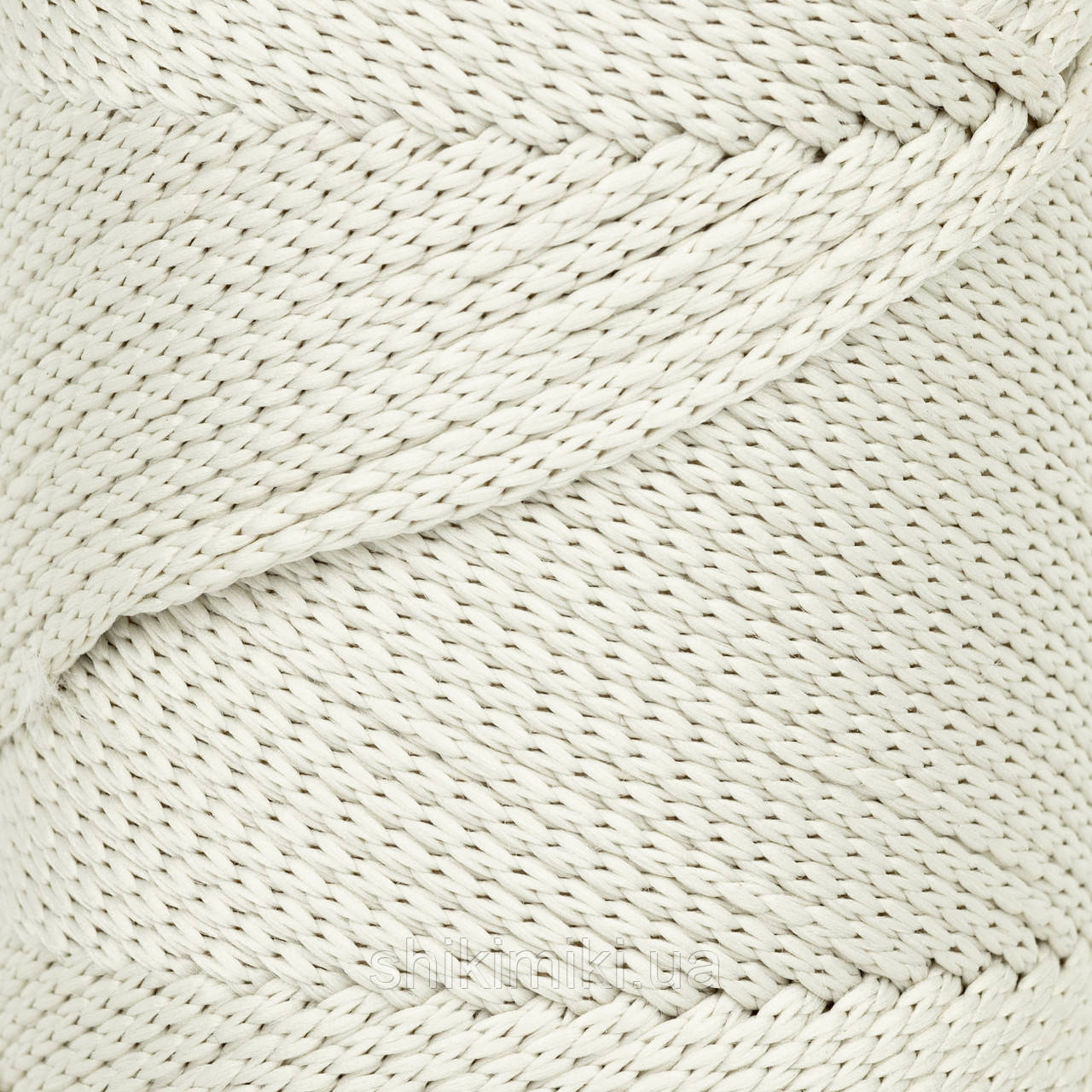 Шнур поліефірний Matte Macrame 3 mm, колір Айворі, фото 1