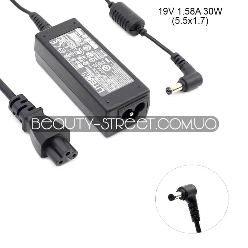 Блок живлення до нетбука Acer 19V 1.58 A 30W 5.5x1.7 (A+)