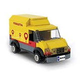 Конструктор Поштовий автомобіль, IBLOCK 133 деталей (PL-921-436-1), фото 2