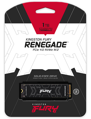 SSD накопичувач Kingston Fury Renegade PCIe 4.0 NVMe M.2 1TB, фото 3