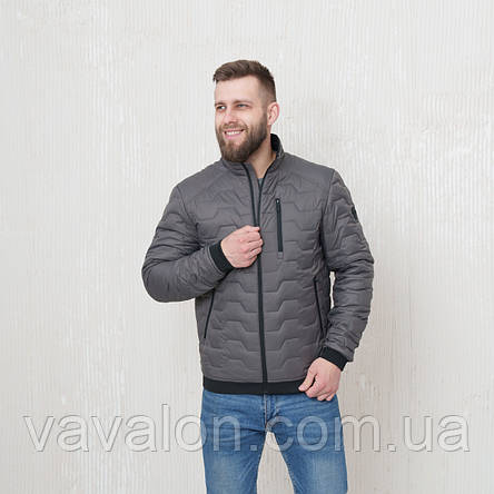 Куртка демісезонна Vavalon KD-36 grey, фото 1
