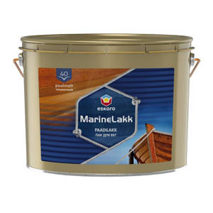 Лак ESKARO Marine lakk 40 алкідно-уретановий для яхт (напівматовий), 2,4 л