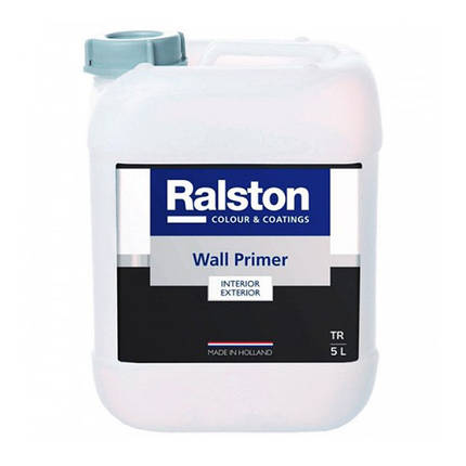 Ґрунт RALSTON Wall Primer для внутрішніх і зовнішніх робіт, 5 л, фото 1