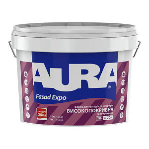 Фарба AURA Fasad Expo дисперсійна, 10 л