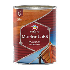 Лак ESKARO Marine lakk 90 алкідно-уретановий для яхт (глянсовий), 0,95 л