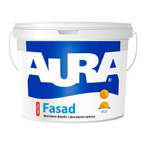 Фарба AURA Fasad водно-дисперсійна (матова), 7 кг