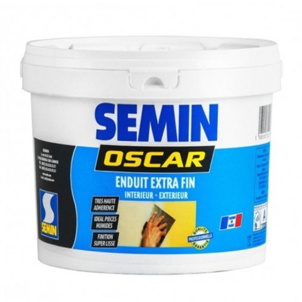 Шпаклівка SEMIN OSCAR вологостійка фінішна, 5 кг