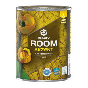 Фарба ESKARO Akzent Room інтер'єрна (матова), 0,9 л