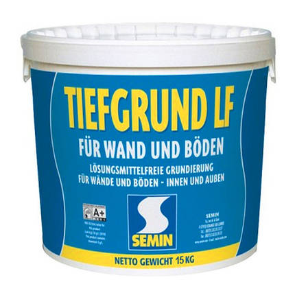 Ґрунт-концентрат SEMIN TIEFGRUND LF зміцнюючий, 15 кг, фото 1