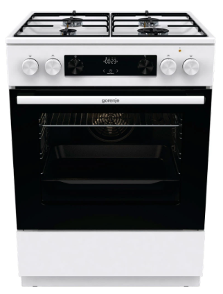 Комбінована плита Gorenje GKS6C70WJ (FM6A4D-JPD4B)