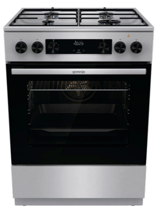 Комбінована плита Gorenje GKS6C70XJ (FM6A4D-JPJDB), фото 1