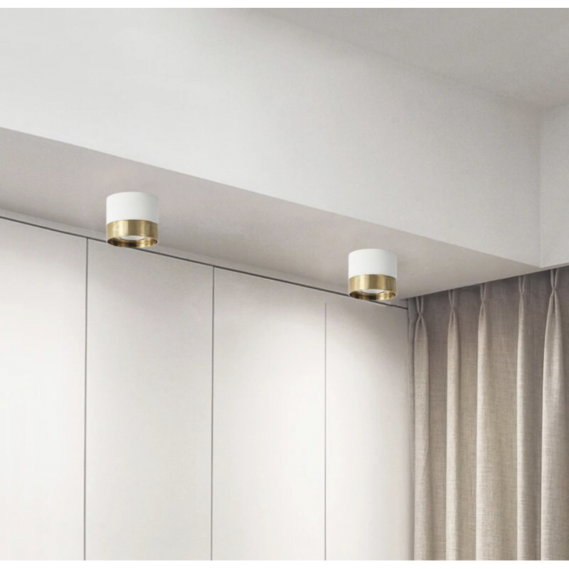 Накладний світильник 347 Wh-Gd