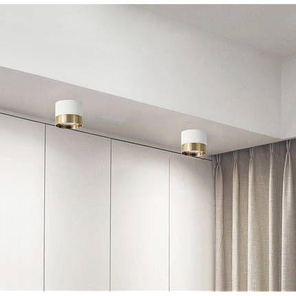 Накладний світильник 347 Wh-Gd, фото 1