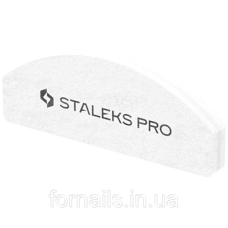 Баф шліфувальник півмісяць mini Staleks EXPERT 41 100/180 грит, фото 1