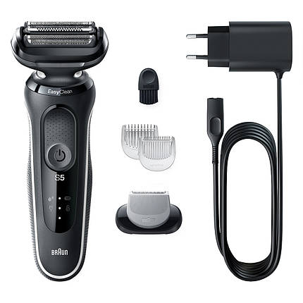 Електрична бритва Braun Series 5 51-W1600s Black/White, фото 1