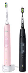 Набір електричних зубних щіток Philips HX6830/35 Sonicare ProtectiveClean 4500 Black+Pink