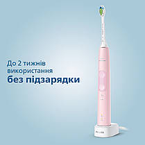 Набір електричних зубних щіток Philips HX6830/35 Sonicare ProtectiveClean 4500 Black+Pink, фото 4