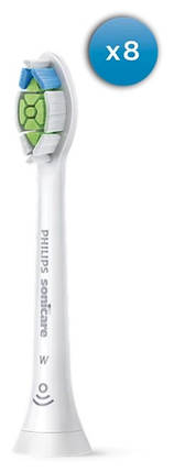 Насадка для зубної шітки Philips HX6068/12 W2 Optimal White 8 шт, фото 1