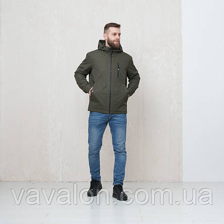 Куртка демісезонна Vavalon KD-26 khaki, фото 1