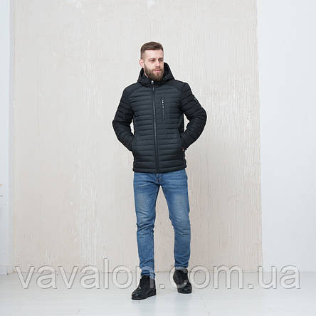 Куртка демісезонна Vavalon KD-2118 black, фото 1