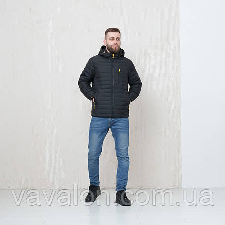 Куртка демісезонна Vavalon KD-908 Black, фото 1