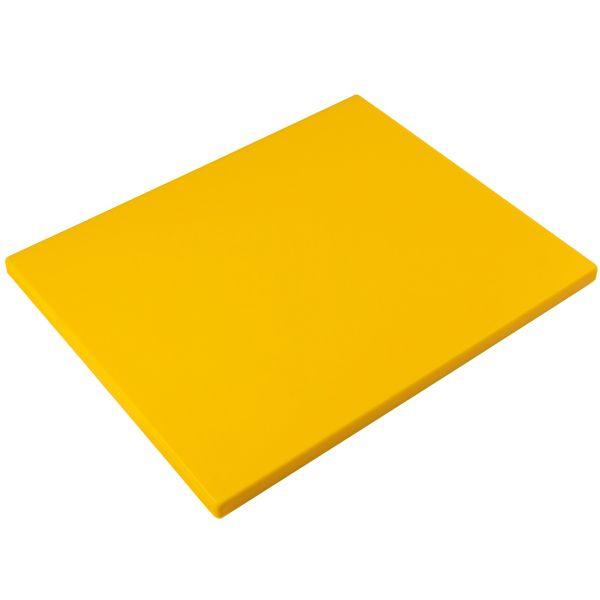 Обробна дошка жовта GN 1/2, 325х265х12 мм FoREST (470212)