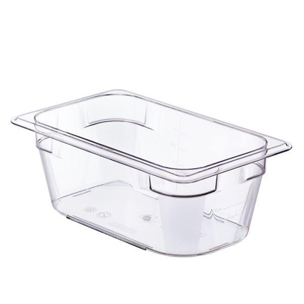 Гастроємність із полікарбонату GN 1/4 h-10 см 2,6 л Araven (94020)