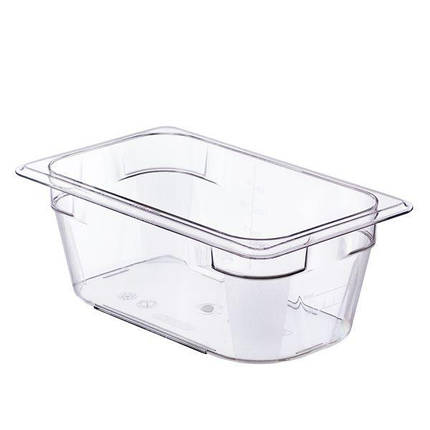 Гастроємність із полікарбонату GN 1/4 h-10 см 2,6 л Araven (94020), фото 1