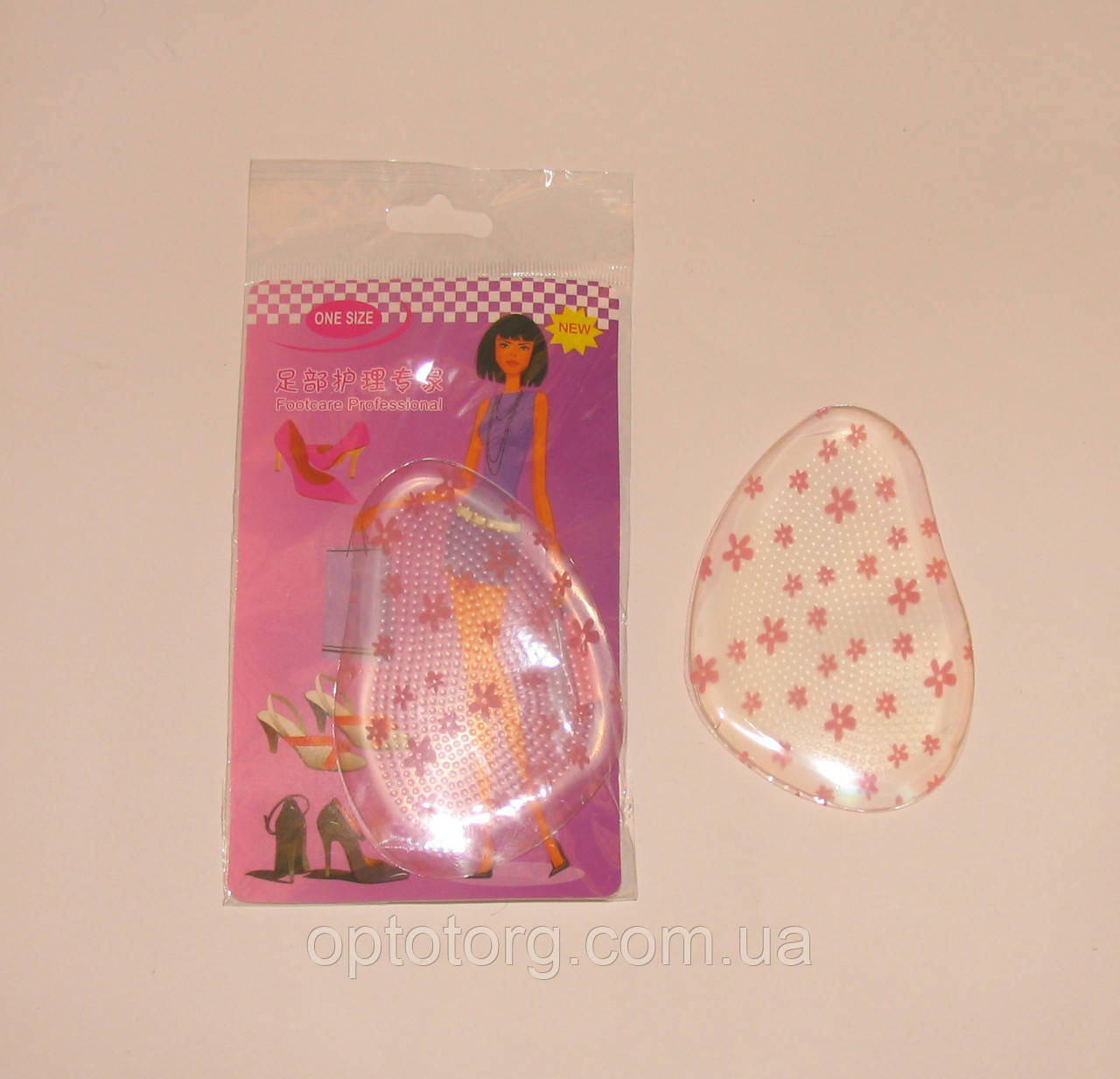 Гелева напівустілка в носкову частину