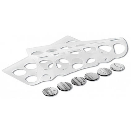 Форма-трафарет для шоколаду Круг Silikomart (CHABLON ROUND), фото 1