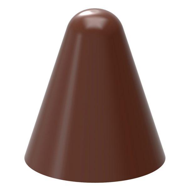 Форма для шоколаду полікарбонатна Конус 10 г Chocolate World (1689 CW)