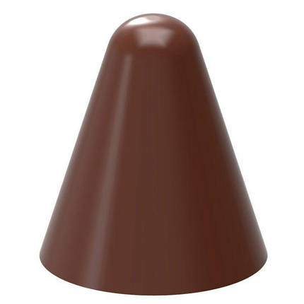 Форма для шоколаду полікарбонатна Конус 10 г Chocolate World (1689 CW), фото 1