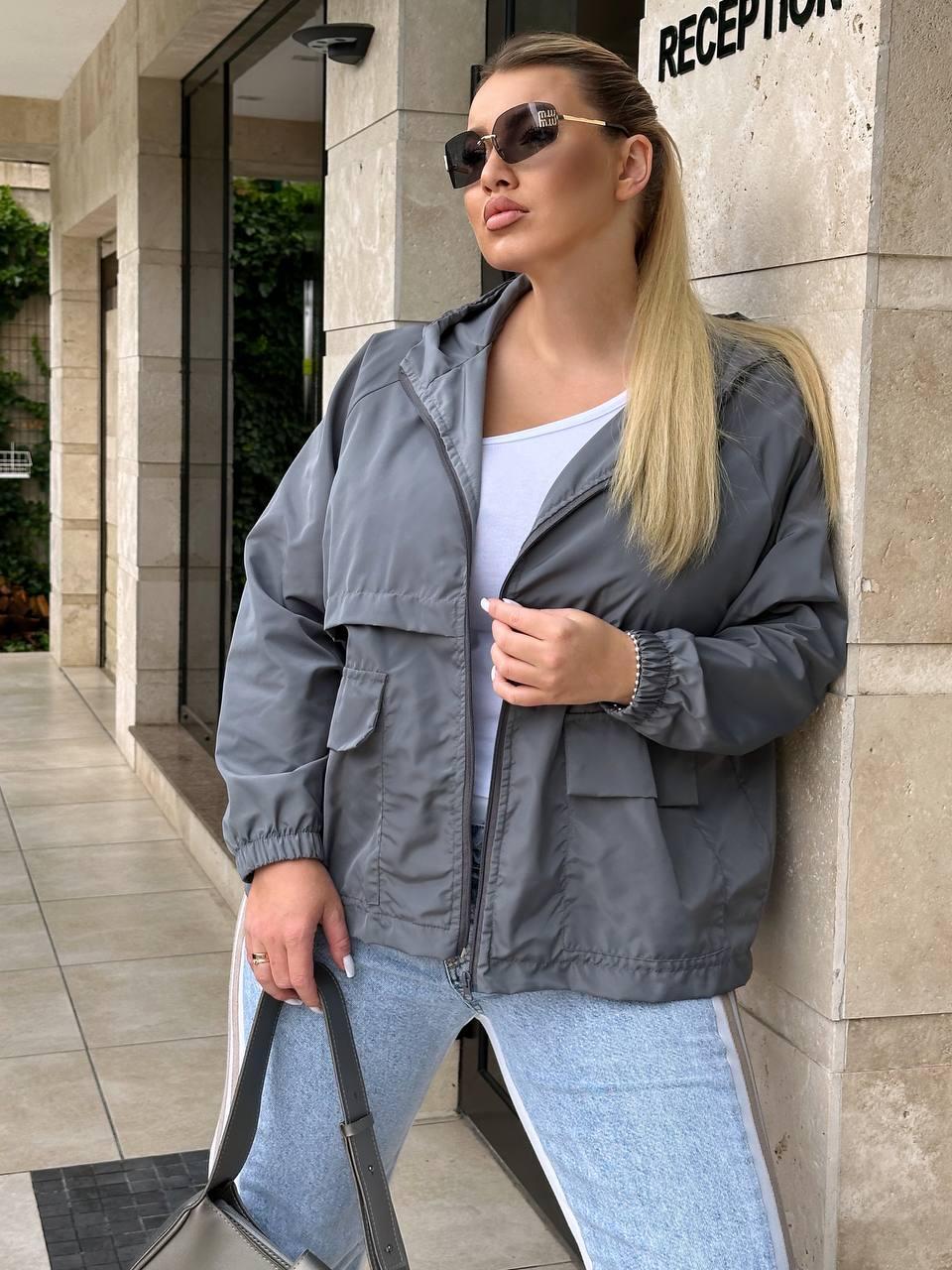 Куртка вітровка в кольорах 6869, фото 1