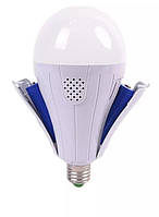 Світлодіодна LED лампа автономна аварійна E27 20W +2 акумулятори