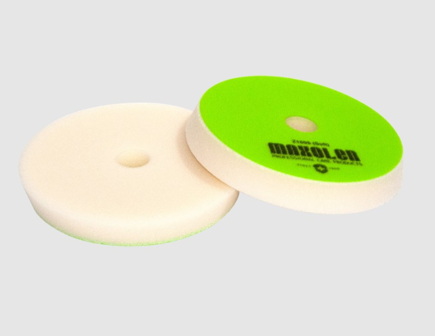 Круг полірувальний білий м'який з отвором MAXOLEN 155 x 25 мм Z155S