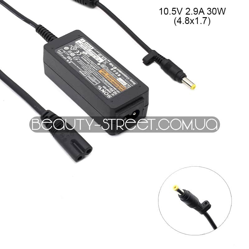 Блок живлення для ноутбука Sony 10.5 V 2.9 A 30W 4.8x1.7 (B)