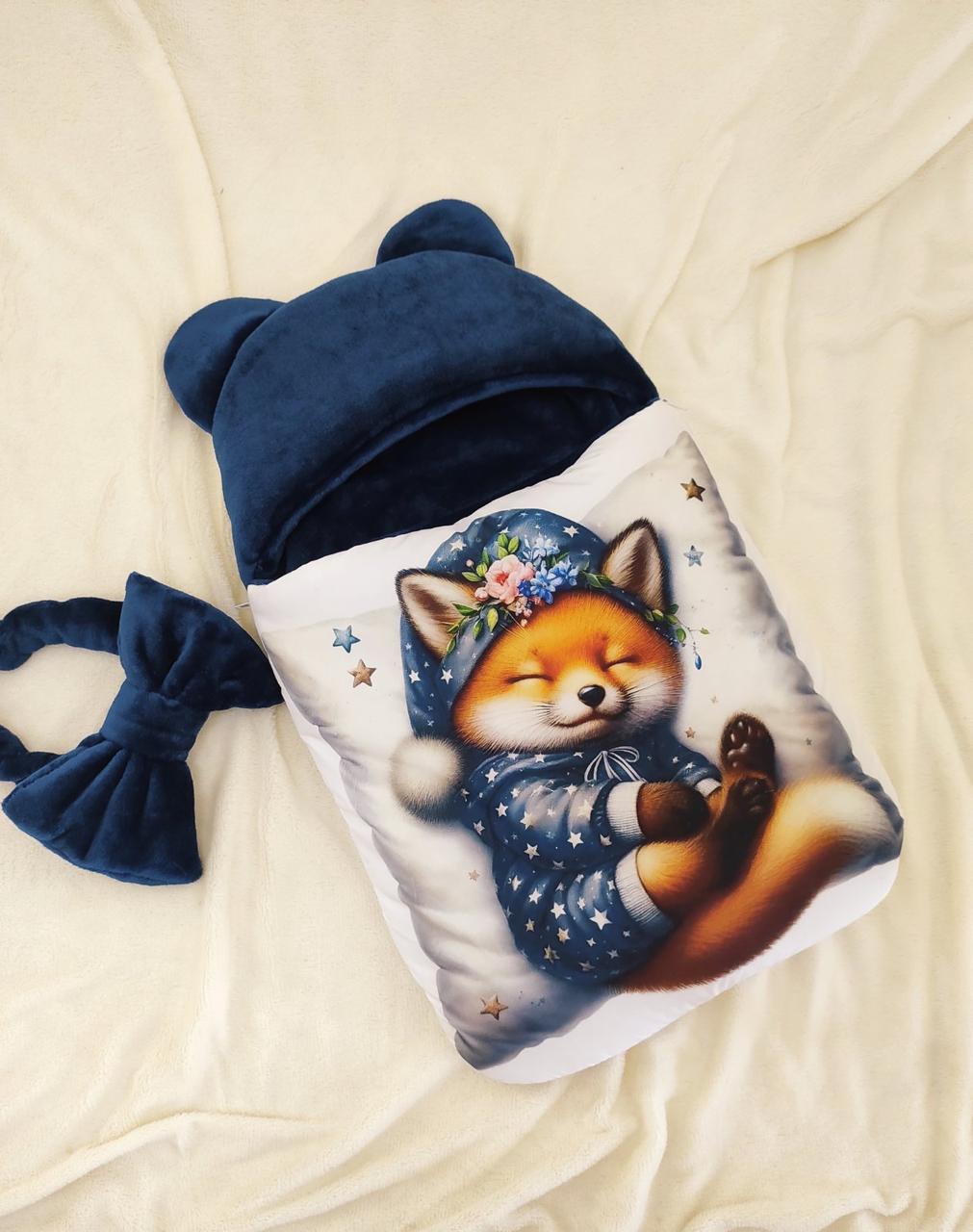 Зимовий зимовий конверт на виписку 2в1 чохол в коляску дитячий спальник Конверт-мішок на виписку