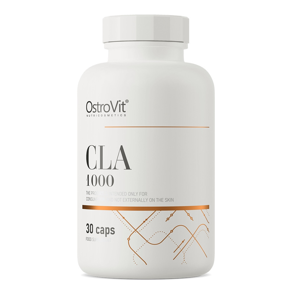 Жироспалювач OstroVit CLA 1000, 30 капсул