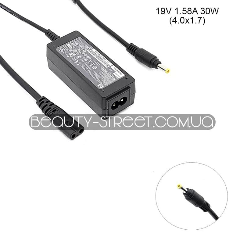 Блок живлення для ноутбука HP/Compaq 19V 1.58 A 30W 4.0x1.7 (B+)