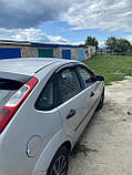 Вітровики з хромом (4 шт.) Ford Focus 2 седан/хетчбек 2004-2011, фото 6