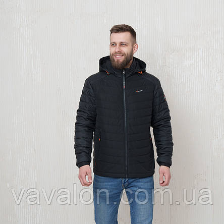 Куртка демісезонна Vavalon KD-110 black, фото 1