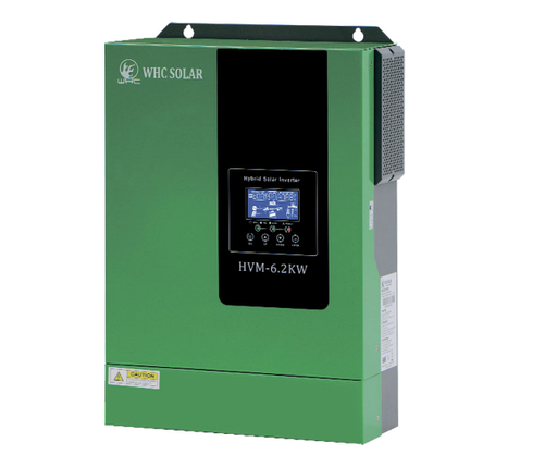 Гібридний інвертор ДБЖ HVM-6.2KW 6200W, 48V, струм заряду 0-120A, 60-500V, MPPT (120А, 500 Vdc), фото 1