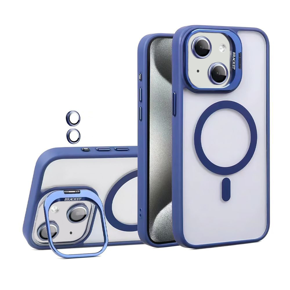 Чохол з підставкою U1 Magsafe Case для Apple iPhone 14 Dark Blue
