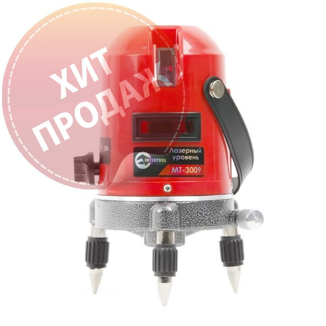 Лазерный уровень Intertool MT-3009 (2 лазерные головки) - фото 1 - id-p52542218