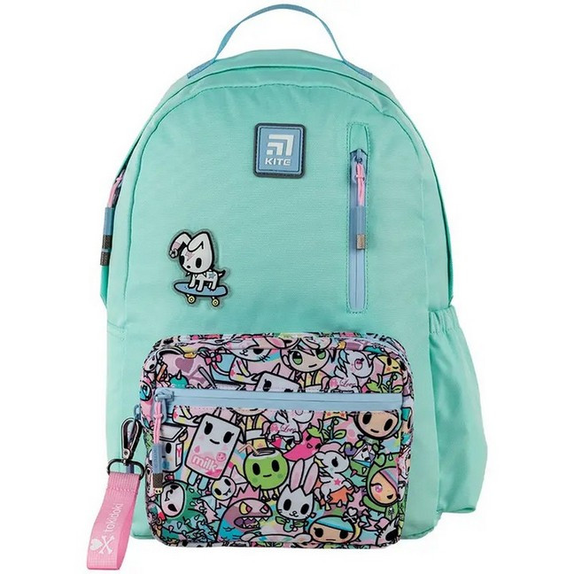 Рюкзак підлітковий Kite Education Teens tokidoki 949M 41*28*11см м'ятний, принт