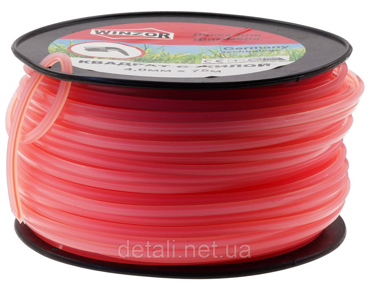 Ліска косильна для тримера (d4 мм 3 LB (75м) ) квадрат з тросиком