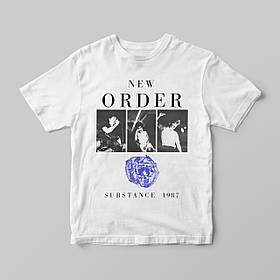 Футболка NEW ORDER - SUBSTANCE 1987 L