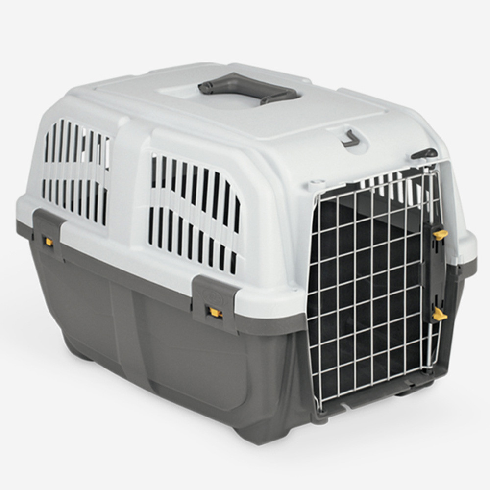 Переноска SKUDO 3 IATA GREY 60*40*39 h Вага тварини 24кг (*), фото 1