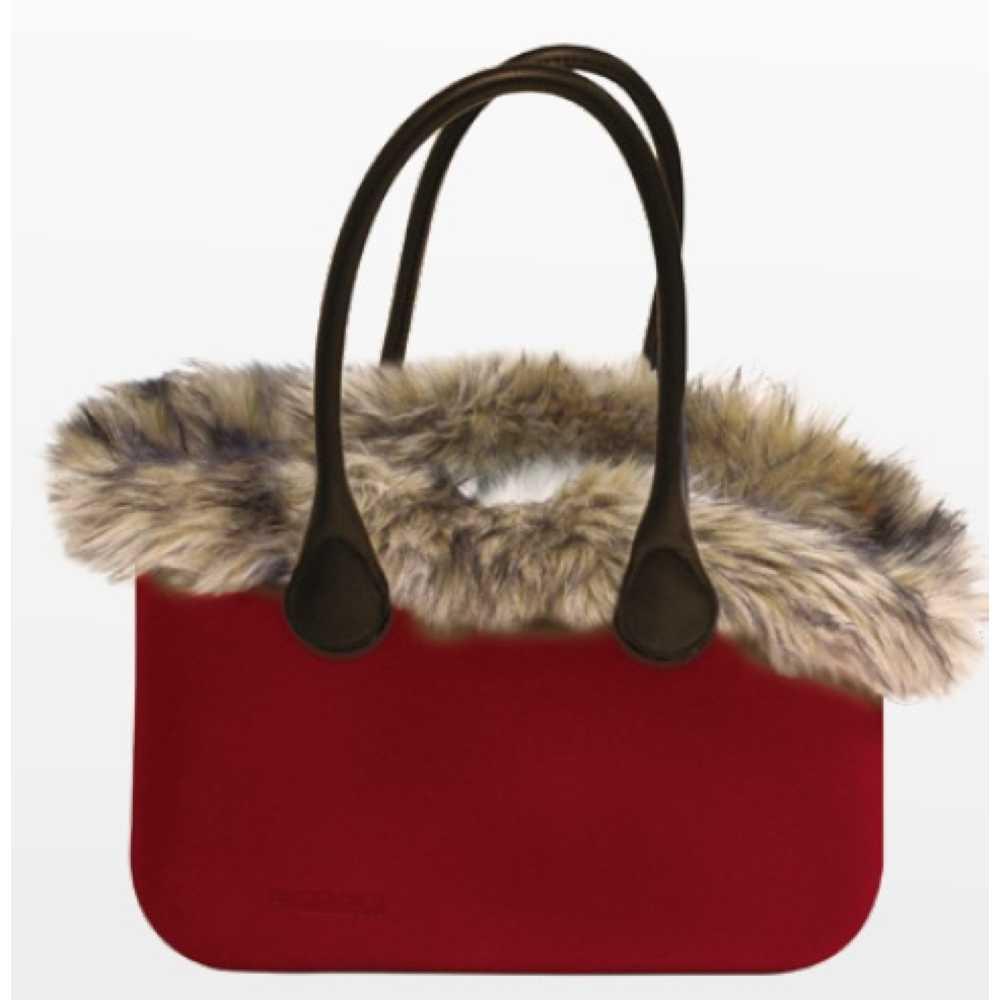 Сумка для тварини Croci Mademoiselle Redwine, ПВХ і штучне хутро, 40х28х20см (*), фото 1